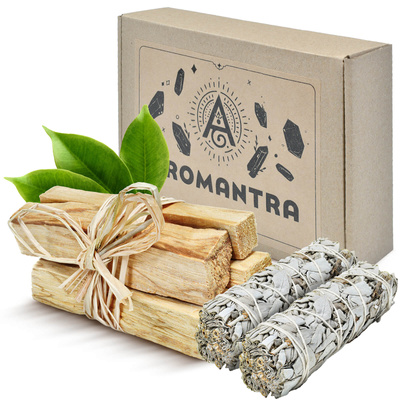Set cadou: Palo Santo 50 g + salvie albă