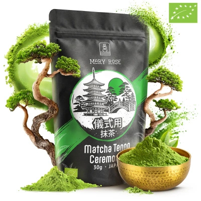 Mary Rose – Ceai verde matcha Tenno japonez (BIO) Ceremonial 30 g