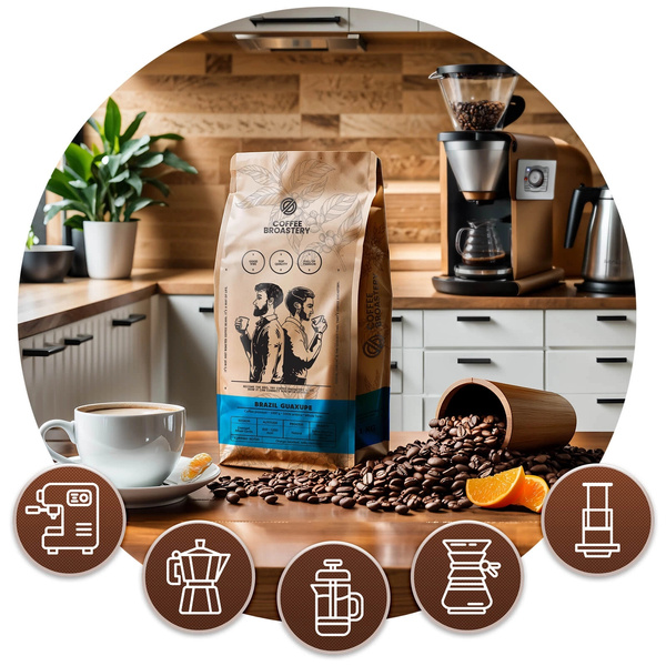 Set de Bro Coffee Roastery Brazil Cerrado + Brazil Guaxupe 2x1kg (2kg)