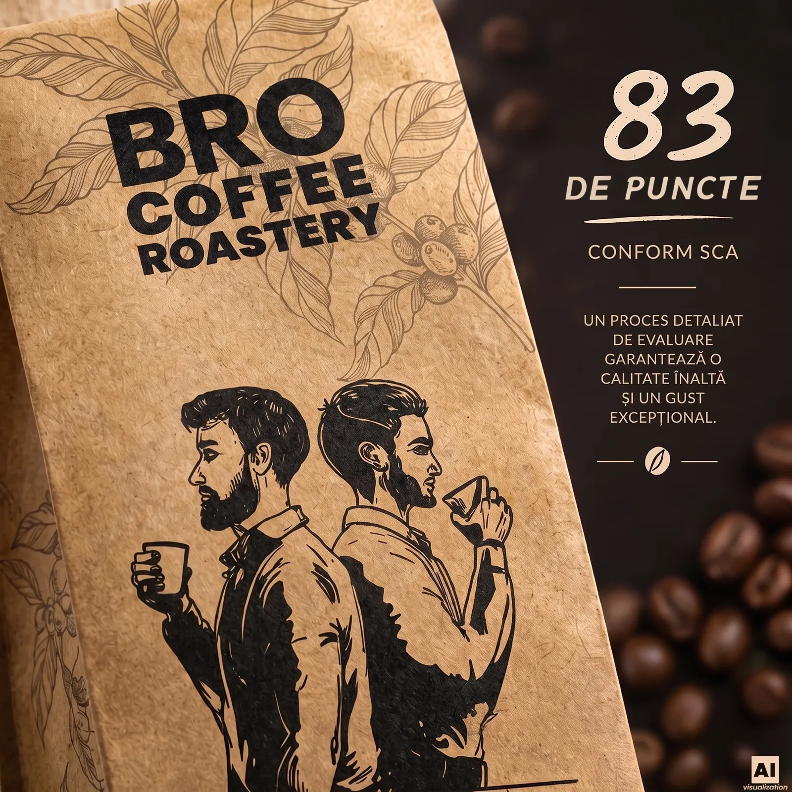 Bro Coffee Roastery Uganda Kanyenye - 83 puncte SCA