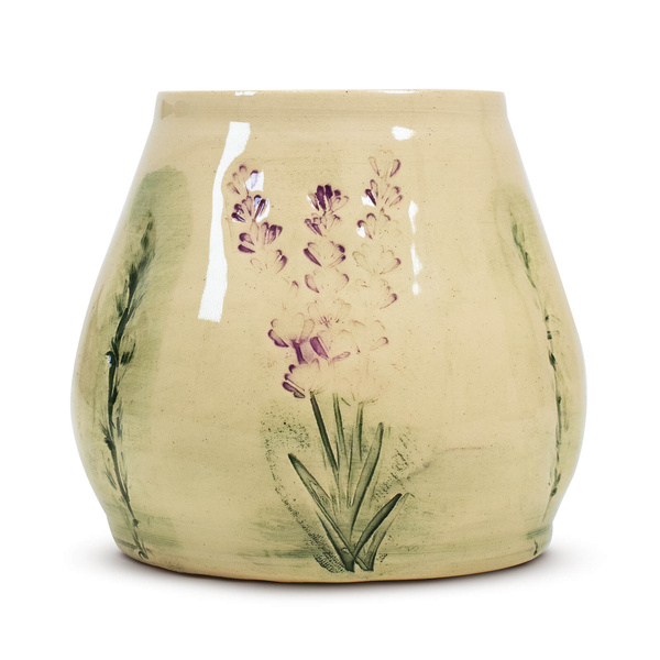 Ceașcă de mate din ceramică Flora Pink 300 ml – Seria Crater