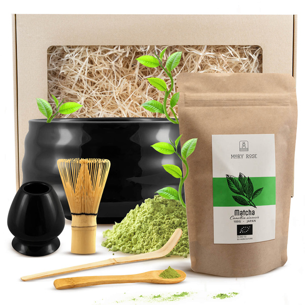 Set cadou de preparare a ceaiului Matcha