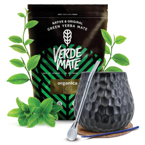 Set de Yerba Mate Verde Mate 400g 0,4kg Calabash + Bombilla