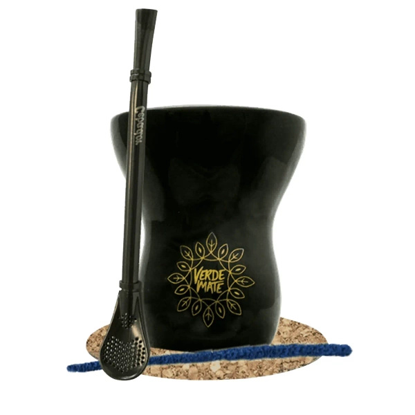 Set de Accesorii Yerba Mate: Calabash + Bombilla