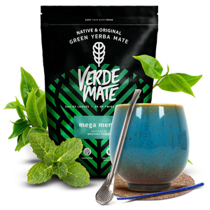Set de Yerba Mate Verde Mate 500g 0,5kg Calabash + Bombilla