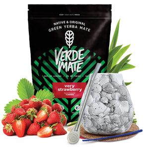 Set de Yerba Mate Verde Mate 500g 0,5kg Calabash + Bombilla