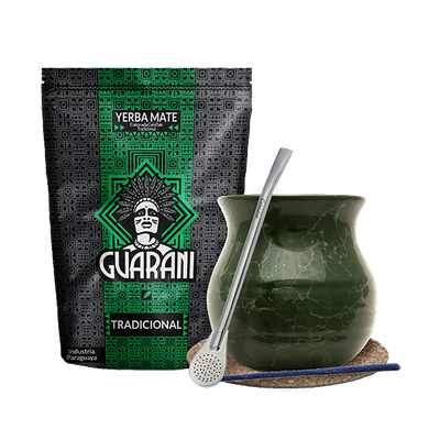 Starter set for yerba mate Bombilla Mate Cup 500g