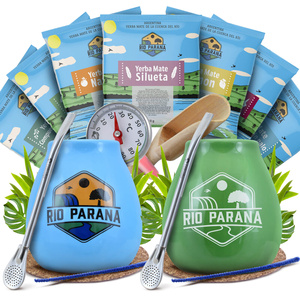 Yerba Mate Rio Parana kit de pornire pentru cuplu accesorii