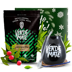 Set de cadou de Yerba Mate Verde Mate Sarsaparilla 0,5kg