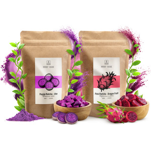 Set de matcha colorate: Pink Matcha + Purple Matcha