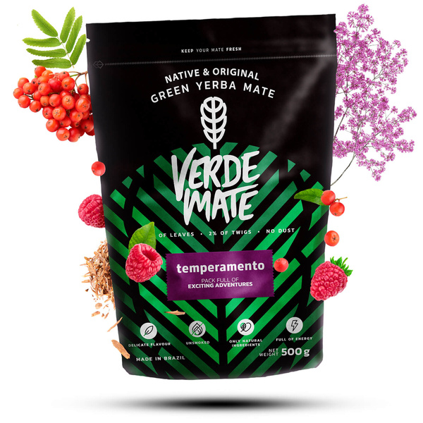 Set pentru doi Yerba Verde Mate Katuava Temperamento 1kg