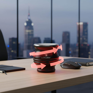 TermoColador – cană termică pentru yerba mate – 190 ml (negru)