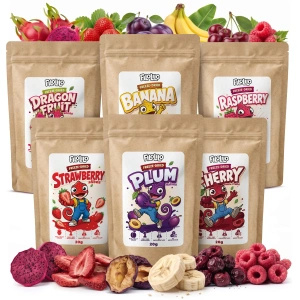 Set de fructe liofilizate FiloLilo 6×20g