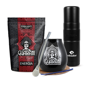 Set de Yerba Mate Guarani 500g 0,5kg Yerbomos XL + Calabash + Bombilla