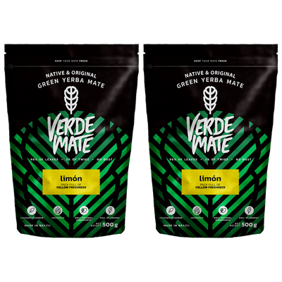 Yerba Verde Mate Green Limon 2x 0,5kg