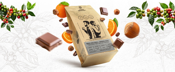 Bro Coffee Roastery - Cafea boabe întreagă Amico dall'Italia Espresso Roast 1kg