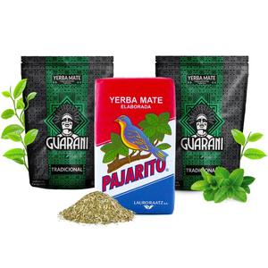 Set de Yerba Mate Elaborada: 2x Guarani + 1x Pajarito