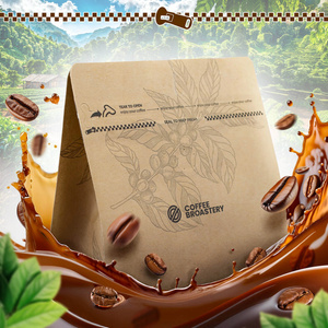 Bro Coffee Roastery - Cafea boabe întreagă India Karnataka Premium 1kg