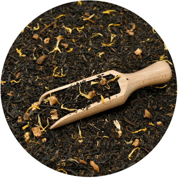 Set cadou de ceaiuri vrac Mary Rose: arome diverse 6x50g