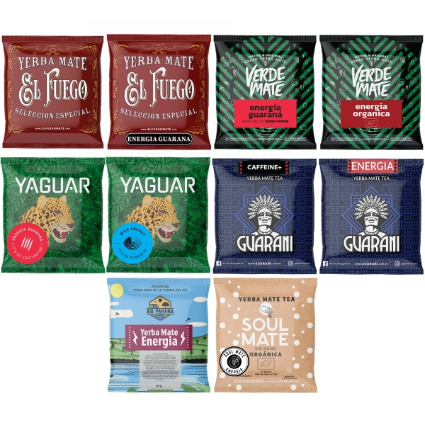 Yerba Mate CEL MAI BUN PENTRU ÎNCEPUT 10x50g CEL MAI PUTERNIC