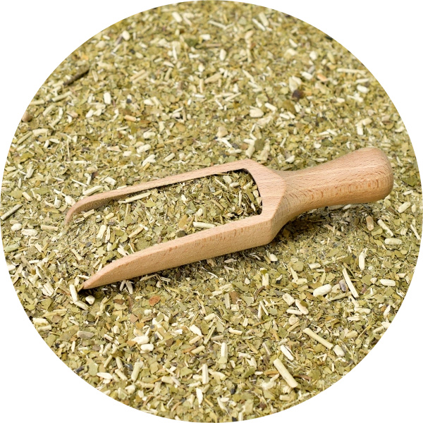 Yerbera – Cutie metalică + Guarani Premium 0,5 kg