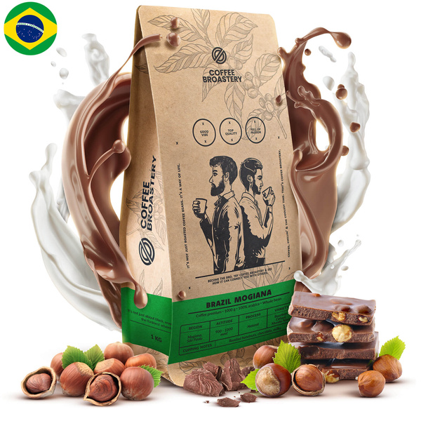 Set de cafea Bro Coffee Roastery Costa Rica San Rafael + Nicaragua Colibrí Azul + Brazil Samba 3x1kg (3kg)