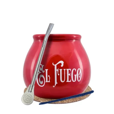Set original de yerba mate de la El Fuego