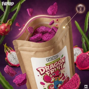 FiloLilo – Fructul dragonului liofilizat (felii) 20 g