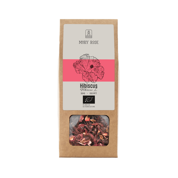 Mary Rose - Hibiscus bio (petale de flori) 50g 