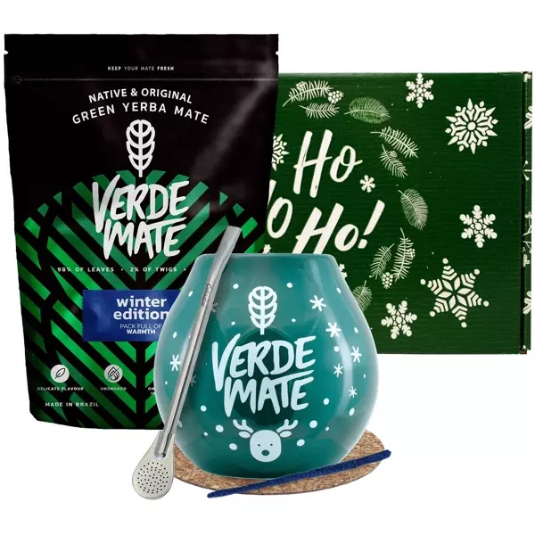 Set cadou de iarnă Yerba Mate Verde Mate Winter Edition 0,5kg