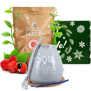 Set de cadou de Yerba Mate Soul Mate Energia 0,5kg