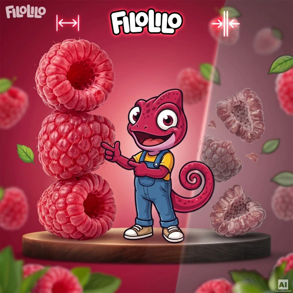 FiloLilo – Zmeură liofilizată 20 g