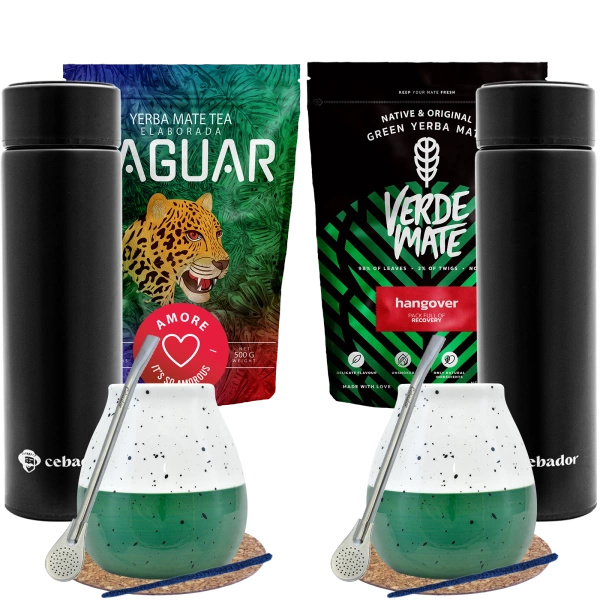 Kit de Yerba Mate pentru doi + Termos