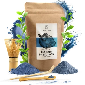 Set Blue Matcha + Chasen și Chashaku