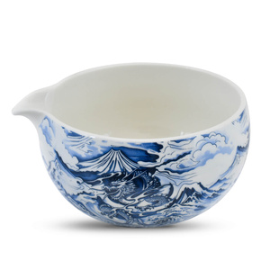 Matchawan – Bol ceramic Matcha cu gura de scurgere – Dragon