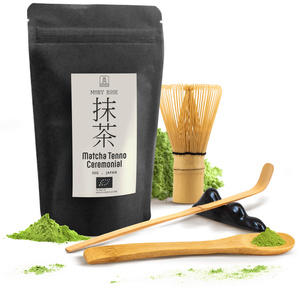 Set ceremonial pentru prepararea ceaiului matcha: matcha BIO japoneză 30g + accesorii