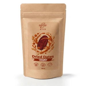 Nustino Bites – Curmale Uscate – Caramel Peanut 100 g