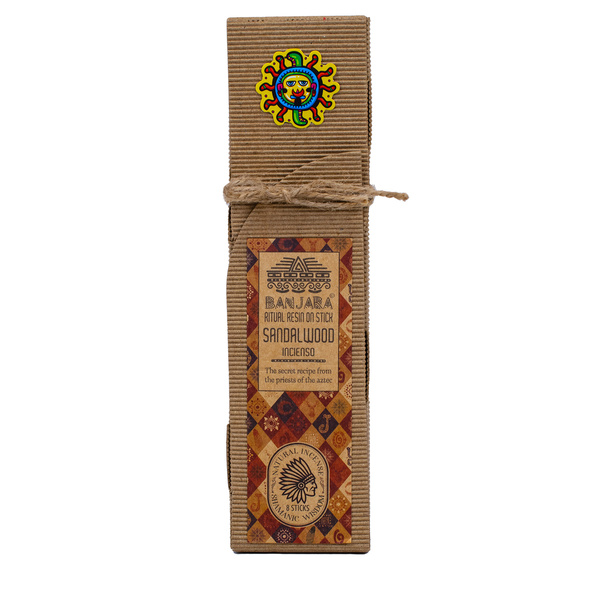Bețișoare de tămâie Banjara Ritual Resin – Sandalwood