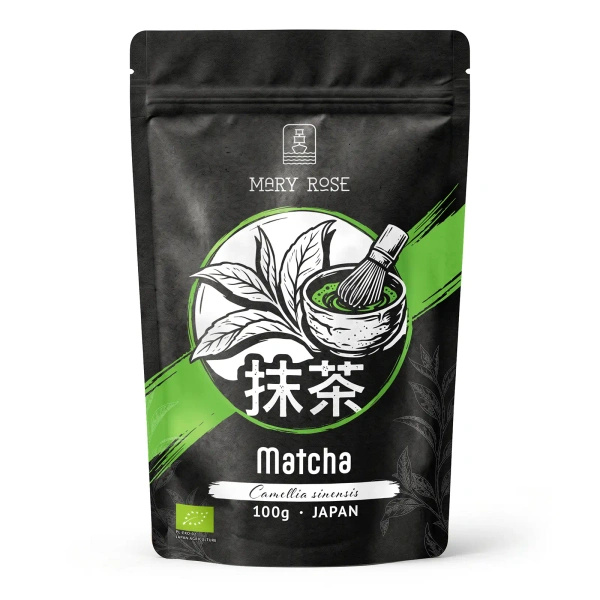 Set cadou: 3x matcha japoneză + accesorii din bambus