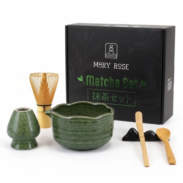 Set cadou: accesorii pentru prepararea ceaiului matcha