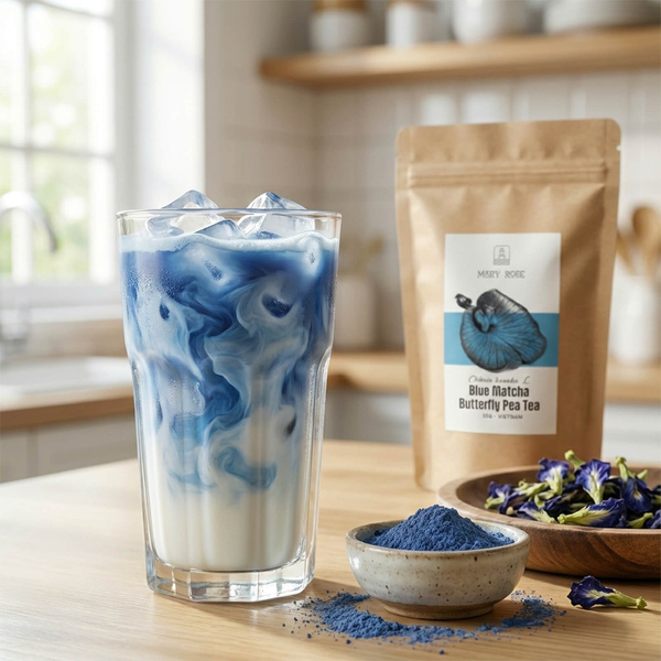 Mary Rose – Blue Matcha – Butterfly Pea Tea (pudră) 50 g
