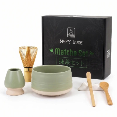 Set cadou: accesorii pentru prepararea ceaiului matcha