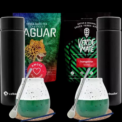 Kit de Yerba Mate pentru doi + Termos