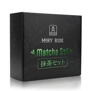 Set cadou: matcha ceremonială japoneză + matchawan + accesorii din bambus