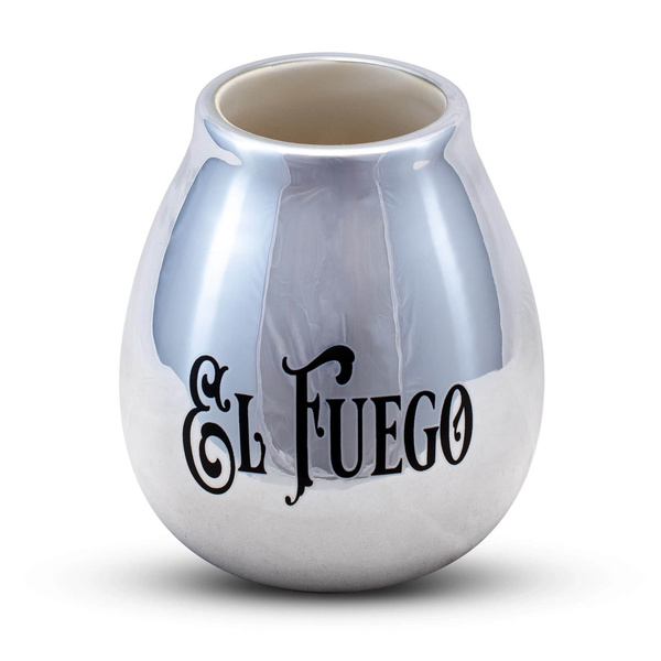 Set de Yerba Mate: El Fuego Elaborada 1kg + Calabash + Bombilla