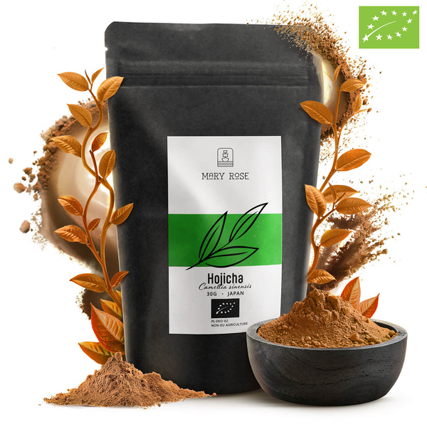 Mary Rose – Ceai Verde Prăjit Hojicha Powder (BIO) 30 g