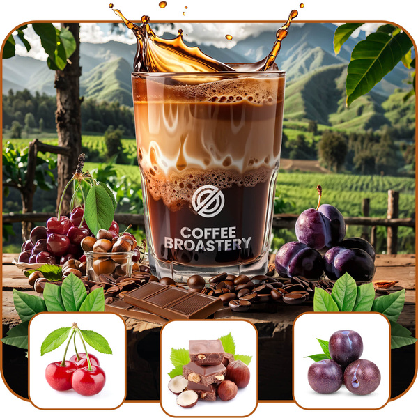 Bro Coffee Roastery - Cafea boabe întreagă Costa Rica San Rafael Speciality 400g