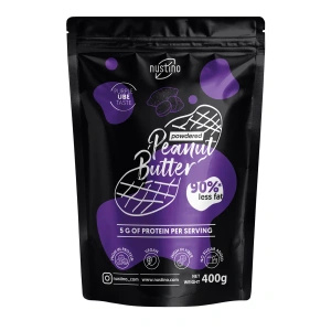 Nustino – Unt de arahide pudră – Ube (fără zahăr adăugat) 400 g