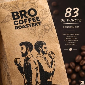 Bro Coffee Roastery – Cafea boabe întreagă Uganda Kanyenye Speciality 1 kg