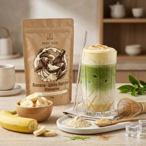 Set pentru Matcha Latte colorat: Matcha + White Matcha + accesorii